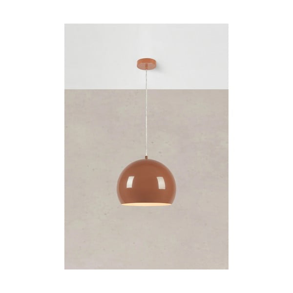 Rjava viseča svetilka s kovinskim senčilom ø 28 cm Pop – Markslöjd-image-2