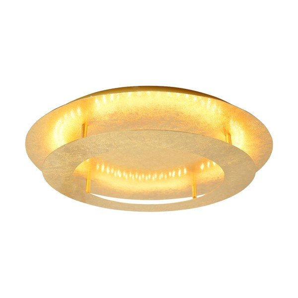 LED stropna svetilka v zlati barvi s kovinskim senčilom 50x50 cm Merle – Candellux Lighting
