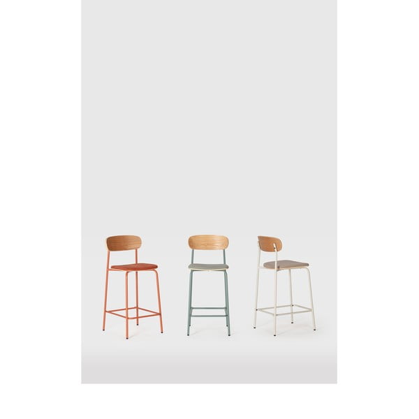 Bež/naravni barski stoli v kompletu 2 ks (višina sedeža 66 cm) Adriana – Marckeric-image-1