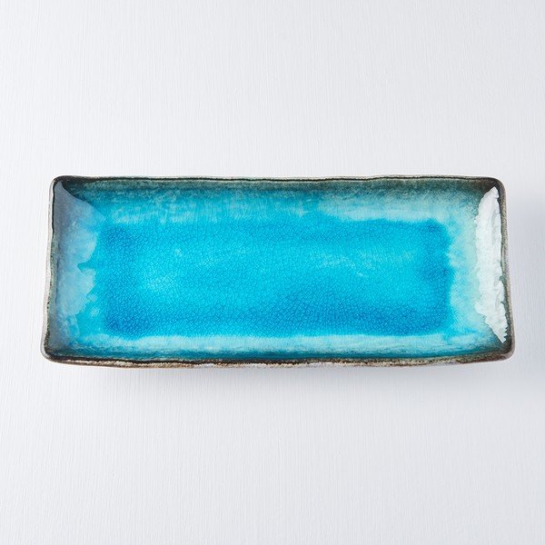 Moder keramičen krožnik MIJ Sky, 29 x 12 cm-image-3