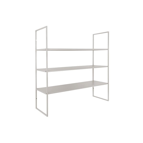 Črn kovinski stenski regal PT LIVING Level, 60 x 60 cm-image-3