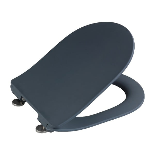 Siva WC deska Wenko Sedilo Grey, 45,2 x 36,2 cm-image-1