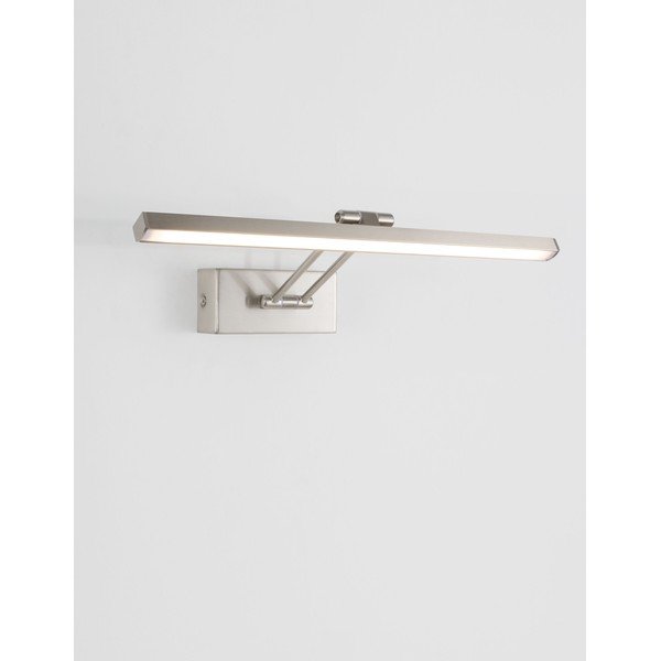 Aluminijasta LED stenska svetilka z upogljivo konstrukcijo v srebrni barvi Marnell – Nova Luce-image-3