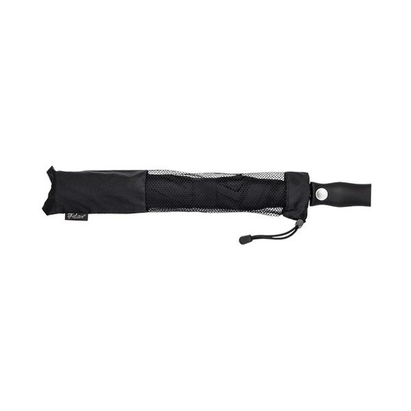 Črn zložljiv vetrovni dežnik Ambiance Minimalistic, ⌀ 123 cm-image-1
