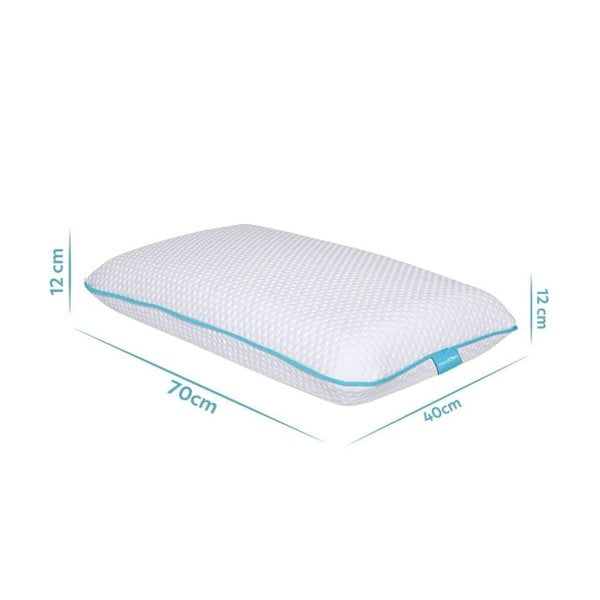 Anatomski vzglavnik s polnilom iz spominske pene 40x70 cm – Mila Home-image-3