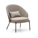 Svetlo rjav fotelj Eamy – Kave Home