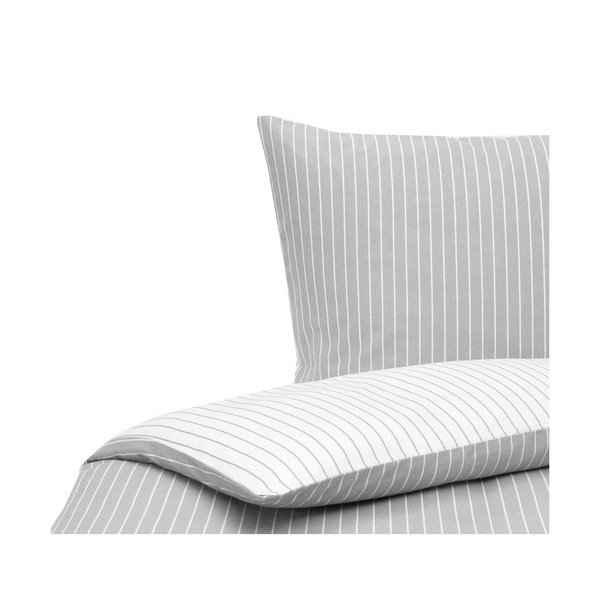 Siva flanelna posteljnina Westwing Collection Talin, 155 x 220 cm-image-3
