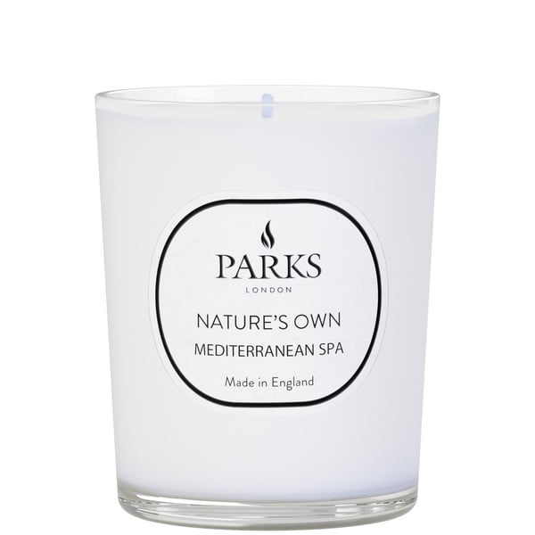Parks Candles London dišeča sveča z vonjem sivke, limone in začimb, čas gorenja 45 h