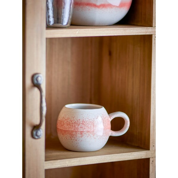 Oranžna skodelica iz kamenine 410 ml Paula – Bloomingville-image-2