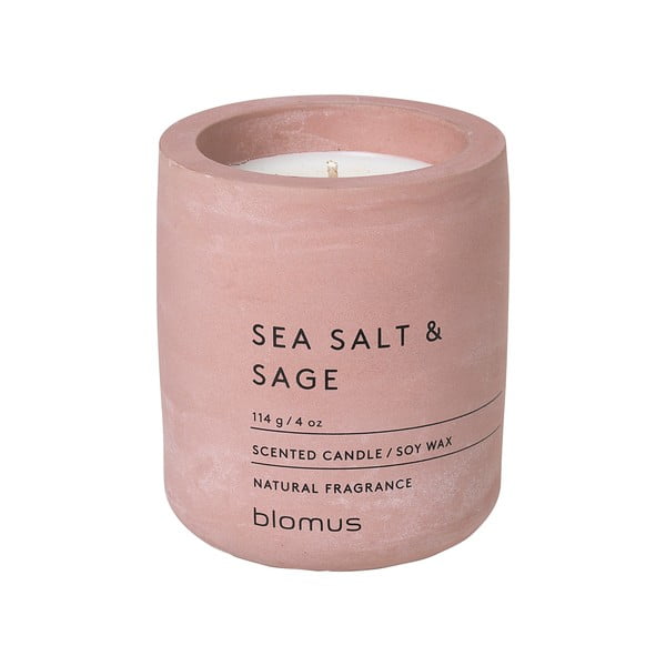 Dišeča sveča iz sojinega voska čas gorenja 24 h Fraga: Sea Salt and Sage – Blomus