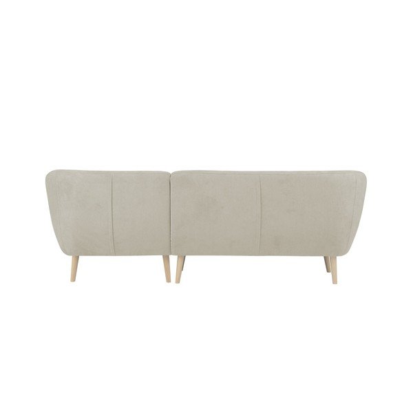 Bež sedežna garnitura z ležalnikom na desni strani Mazzini Sofas Sicile-image-1