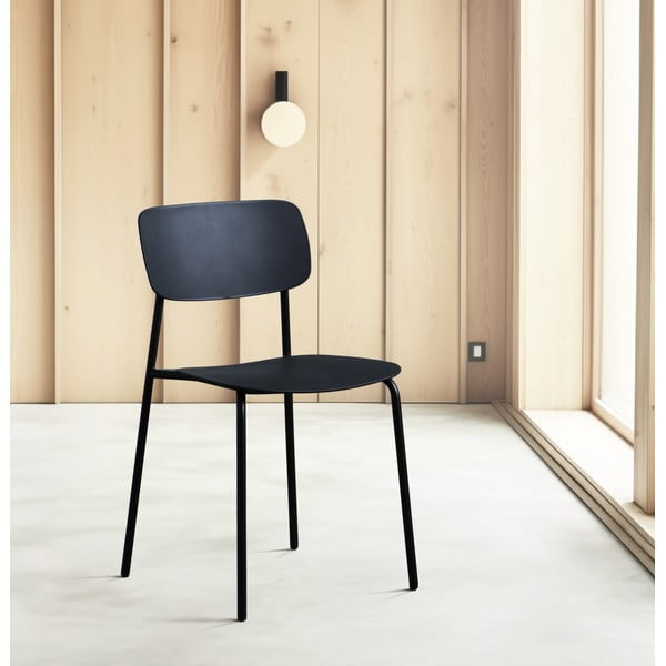 Črni jedilni stoli v kompletu 2 ks Kirkland – Unique Furniture-image-1