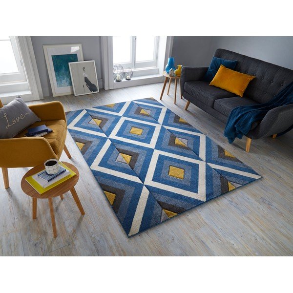 Modra preproga Flair Rugs Paloma, 160 x 230 cm-image-4
