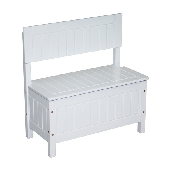 Bela otroška klop – Roba