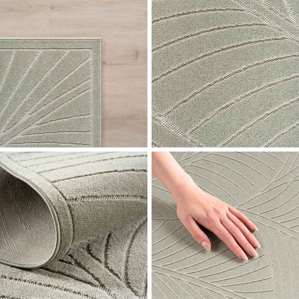 Zelena notranja in zunanja preproga 200x290 cm Nova 1203 – Ayyildiz Carpets-image-2