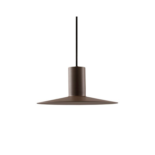Rjava aluminijasta zatemnitvena viseča svetilka ø 25 cm Evan – Jotex