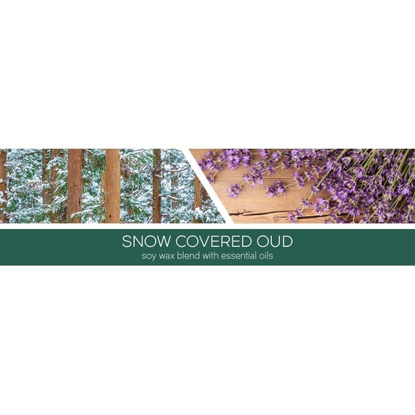 Dišeča sveča Goose Creek Snow Covered Oud, čas gorenja 35 h-image-1
