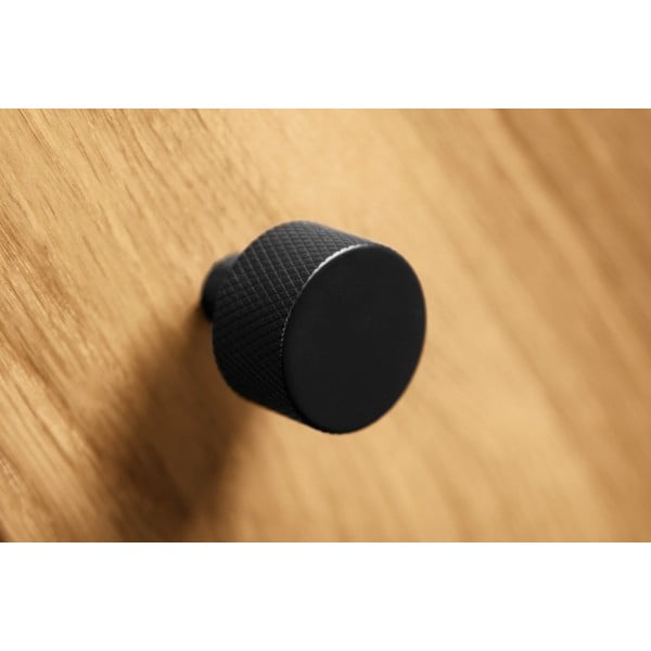 Hrastova klop za shranjevanje z modrim sedežem Retro - The Beds-image-4