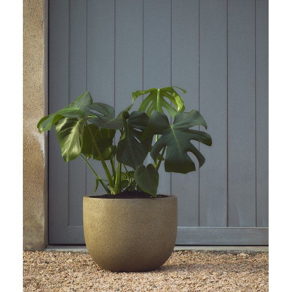Okrasni cvetlični lonci v kompletu 2 ks iz cementa ø 44 cm Selvi – Kave Home-image-2