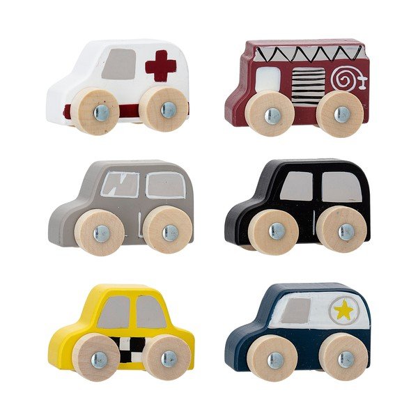 Leseni avtomobilčki v kompletu Avin – Bloomingville Mini-image-4