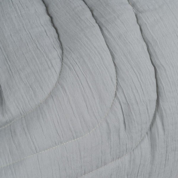 Prašno zeleno prešito pregrinjalo 230x260 cm – Ixia-image-2