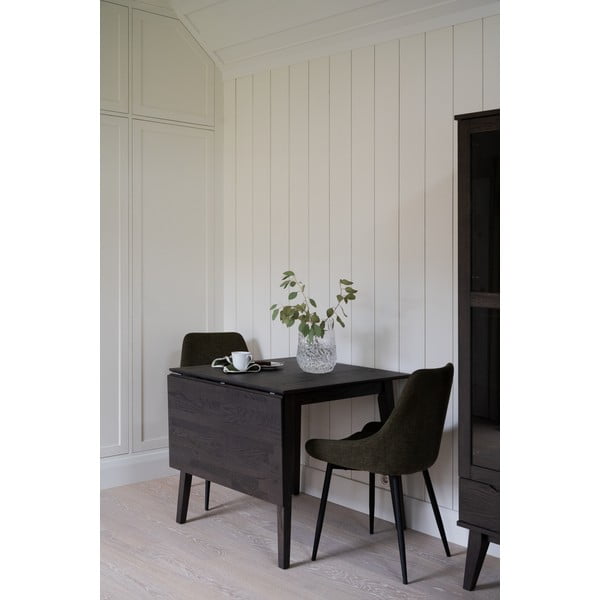 Raztegljiva jedilna miza iz hrastovega lesa 80x80 cm Filippa - Rowico-image-1