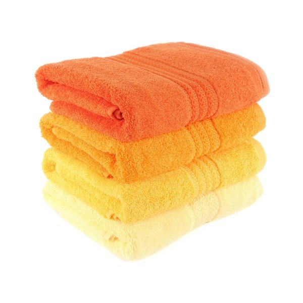 Komplet 4 brisač Foutastic Daisy, 70 x 140 cm-image-1