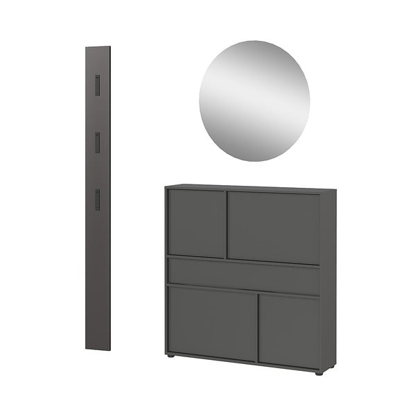 Antracitno siv set za hodnik Ameca 2.0 – Germania