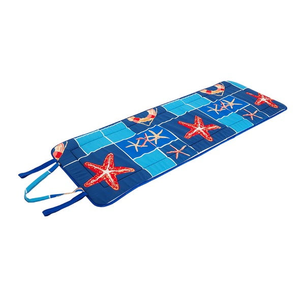 Modra vrtna sedežna blazina za ležalnik 52x148 cm Sea Lighthouse – B.E.S.