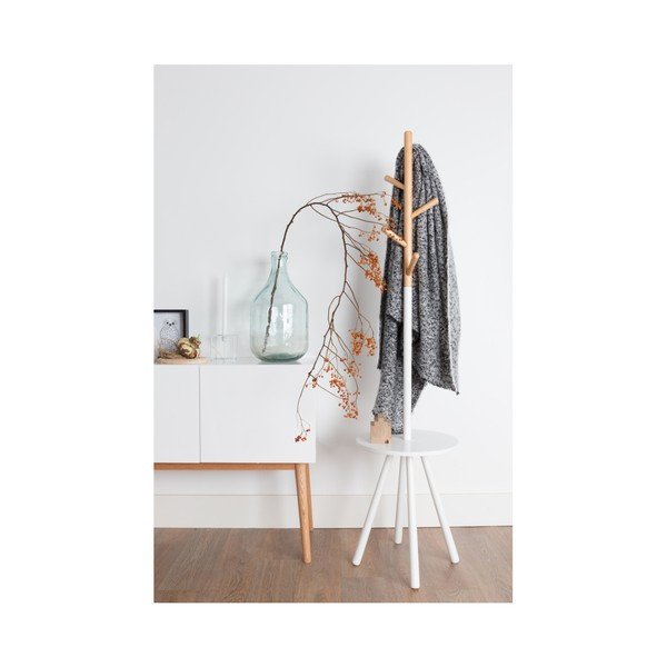 Bel obešalnik z mizico Zuiver Table Tree-image-1