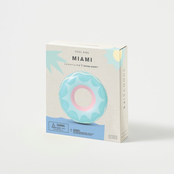 Napihljiv obroč Sunnylife Miami, ø 110 cm-image-1