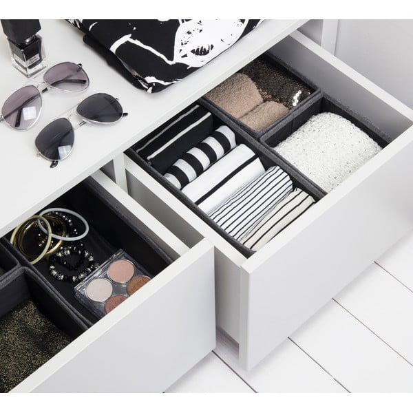 Komplet 3 sivih organizatorjev Bigso Box of Sweden Predal-image-1