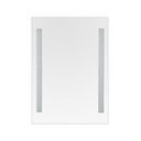 Stensko ogledalo z lučjo 50x70 cm Senna – Mirrors and More