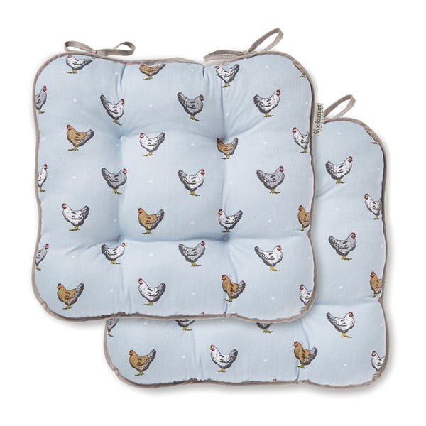 Modra bombažna blazina za stol Cooksmart ® Farmers Kitchen-image-1