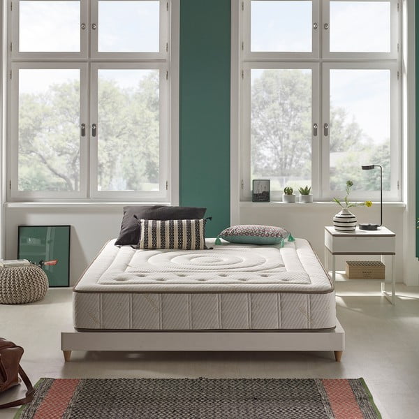 Trda/srednje trda obojestranska vzmetnica iz pene 180x200 cm Cashmere Premier – Moonia-image-4