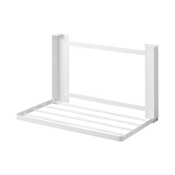 Mat bela jeklena stenska kopalniška polica Tower – YAMAZAKI