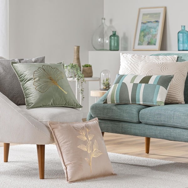 Žametna prevleka za blazino 45x45 cm Oxalis – douceur d'intérieur-image-3