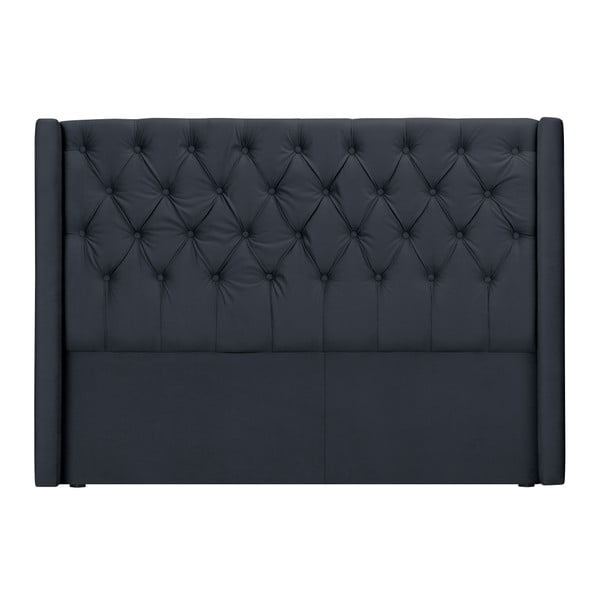 Jekleno sivo vzglavje Windsor & Co Sofas Queen, 176 x 120 cm-image-1