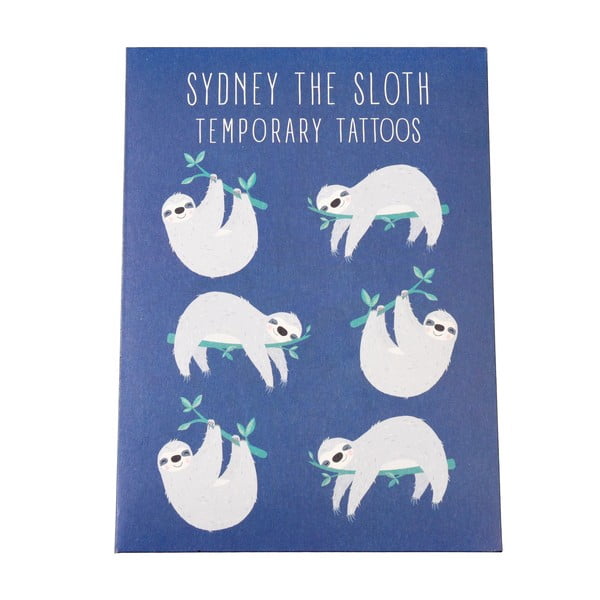 Komplet začasnih tetovaž Rex London Sydney The Sloth