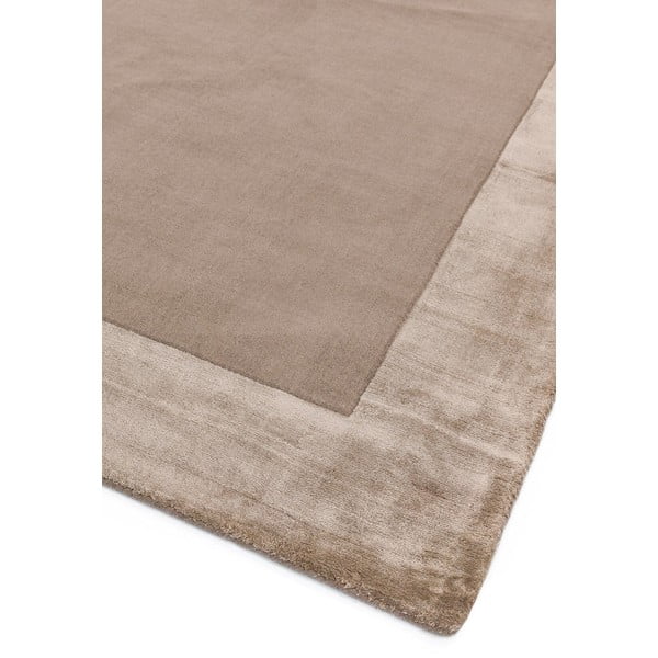 Svetlo rjava ročno tkana preproga iz mešanice volne 160x230 cm Ascot – Asiatic Carpets-image-4