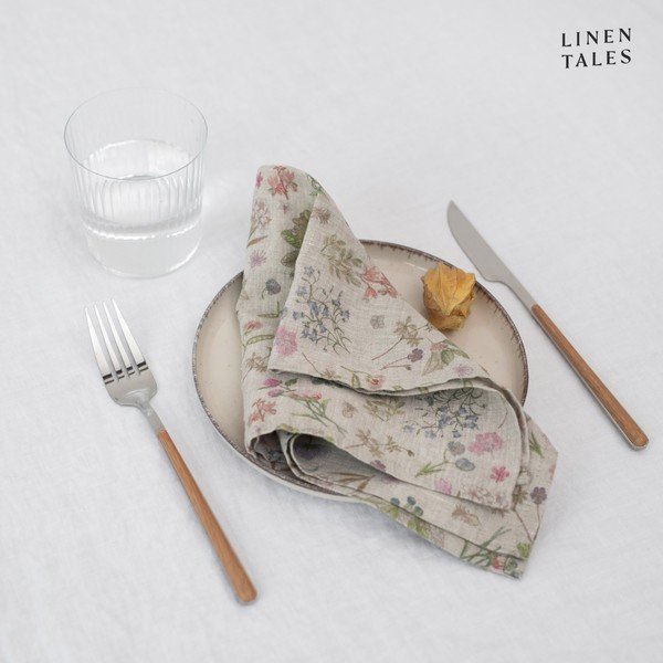 Laneni prtički v kompletu 2 ks Botany 2 – Linen Tales-image-1