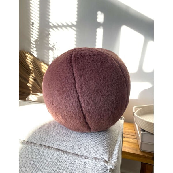 Okrasna blazina iz mikropliša ø 25 cm Top – Mioli Decor-image-4