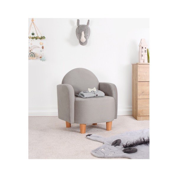 Siv otroški fotelj Nock – Artie-image-2