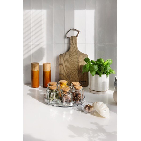 Plastičen vrtljiv organizator za začimbe ø 29 cm – Casa De Engel-image-1