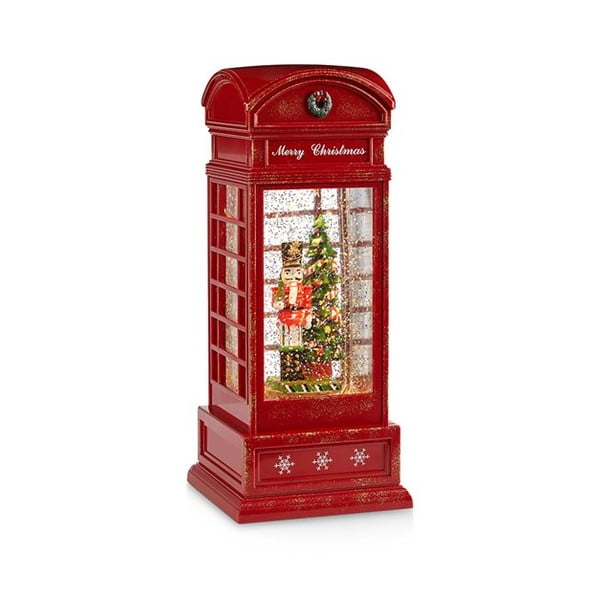 Rdeča božična svetlobna dekoracija Markslöjd Mister Telephone