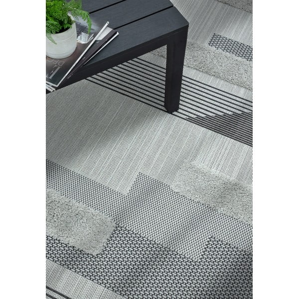 Siva zunanja preproga 200x290 cm Monty – Asiatic Carpets-image-1
