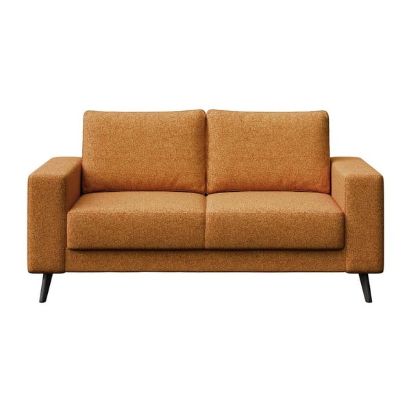 Oranžna sedežna garnitura 168 cm Fynn – Ghado
