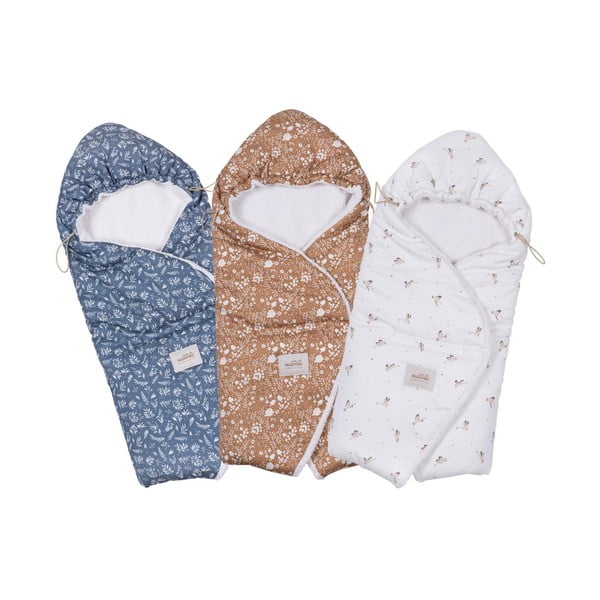 Odeja za povijanje dojenčka za v avtomobilski sedež Organic – Malomi Kids-image-2