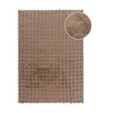 Rjavo sintetično krzno 180x290 cm Waffle Faux Fur – Flair Rugs