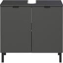 Antracitno siva omarica za pod umivalnik 60x56 cm Arcena – Germania